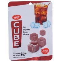 ราคา เจลฟี่เยลลี่คิวบ์โคล่า 26กรัม Jelfy Gummy Cube Cola 26g. (6921667898974)