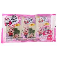 ราคา เถ้าแก่น้อยสาหร่ายอบปรุงรสรสเกลือชมพู 4กรัม แพค 3 Taokaenoi Seasoned Laver Pink Himalayan Salt 4g. Pack 3 (8858702441476)