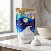 ราคา บาวน์เซียบอดี้โซปไวท์โซ้ปรีฟิล 360มล. Bouncia Body Soap White Soap Refill 360ml. (4901525011068)