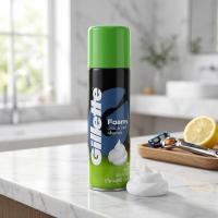 ราคา ยิลเลตต์โฟมโกนหนวดเลมอน 175กรัม Gillette Shaving Foam Lemon 175g (47400245105)