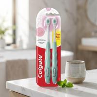 ราคา คอลเกตแปรงสีฟันคุชชั่นคลีนซอฟท์ แพค 2 Colgate Cushion Clean Soft Toothbrush Pack 2 (8850006932827)