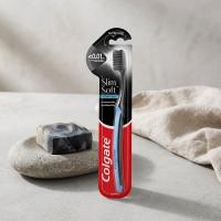 ราคา คอลเกตแปรงสีฟันสลิมซอฟท์ชาร์โคลนุ่มพิเศษ Colgate Slim Soft Charcoal Ultra Soft Toothbrush (8850006331866)