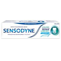ราคา เซ็นโซดายน์ยาสีฟันรีแพร์แอนด์โพรเทคท์เอ็กซ์ตร้าเฟรช 100กรัม Sensodyne Repair and Protect Extra Fresh Toothpaste 100g. (8851007198397)