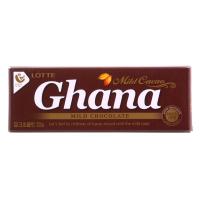 ราคา ลอตเต้กาน่าช็อกโกแลตบาร์ 34กรัม Lotte Ghana Bar Chocolate 34g. (8801062166473)
