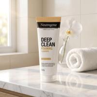 ราคา นูโทรจีน่าดีพคลีนโฟมมิ่งคลีนเซอร์ 100กรัม Neutrogena Deep Clean Foaming Cleanser 100g. (9556006060513)