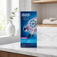 ราคา ออรัลบีแปรงฟันไฟฟ้าโปร2 2000 Oral B Pro 2 2000 Power Toothbrush (4210201185581)