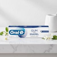 ราคา ออรัลบียาสีฟันกัมแอนด์อินาเมลออลอะราวนด์โปรเทคชั่น 90กรัม Oral B Gum and Enamel All Around Protection Toothpaste 90g. (4902430918183)