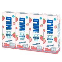 ราคา มายด์ดัชมิลล์นมเปรี้ยวยูเอชทีไม่มีไขมันกลิ่นสตรอเบอร์รี 165มล. แพค 4 Mild Dutch Mill Non Fat UHT Yogurt Strawberry 165ml. Pack 4 (8853002318923)