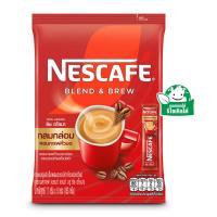 ราคา เนสกาแฟเบลนด์แอนด์บรูริชอโรมากาแฟปรุงสำเร็จชนิดผง 16กรัม แพค 9ซอง Nescafe Blend & Brew Instant Coffee Mixed Rich Aroma 16g. Pack 9sachets (8850127005158)