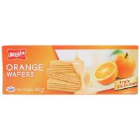 ราคา บิสชินเวเฟอร์ไส้ครีมกลิ่นส้ม 100กรัม Bissin Orange Wafer 100g. (8850987367045)