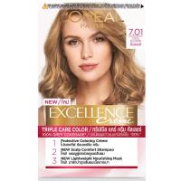 ราคา เอกซ์เซลเล้นซ์ครีมเปลี่ยนสีผมบลอนด์ 7.01 Excellence Cool Blonde Hair Colour Cream 7.01 (8991380407010)