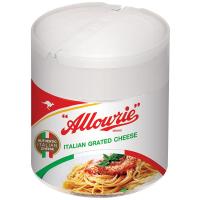 ราคา อลาวรี่เกรทเต็ดอิตาเลี่ยนพาร์มีซานชีสป่น 80กรัม Allowrie Grated Italian Parmesan Cheese 80g. (8850332117004)