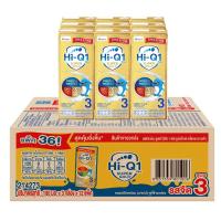 ราคา ไฮคิว1พลัสซูเปอร์โกลด์นมยูเอชทีสูตร3รสจืด 180มล. แพค 36 Hi Q 1 Plus Super Gold UHT Milk Formula 3 Plain 180ml. Pack 36 (8851359801006)