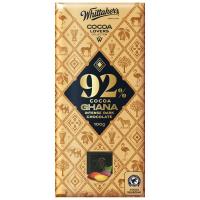 ราคา วิทแทคเกอร์โกโก้กาน่าอินเทนส์ดาร์กช็อกโกแลต 100กรัม Whittakers Cocoa Ghana Intense Dark Chocolate 100g. (9420063600022)