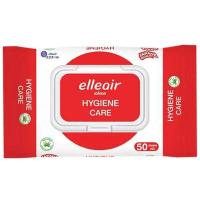 ราคา เอลิแอลไฮจีนแคร์ไวพส์ทิชชู่เปียก 50แผ่น Elleair Hygiene Care Wipes 50pcs. (8858947841048)