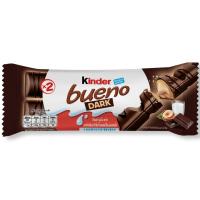 ราคา คินเดอร์บูเอโนดาร์กช็อกโกแลต 43กรัม Kinder Bueno Dark Chocolate 43g. (8000500454091)
