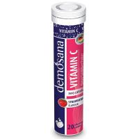 ราคา ดีโมซานาผลิตภัณฑ์เสริมอาหารวิตามินซีรสสตรอเบอร์รี่ 82กรัม Demosana Dietary Supplement Vitamin C Strawberry Flavour 82g. (4005292011419)