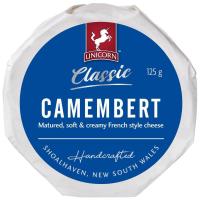 ราคา ยูนิคอร์นเฟรนช์สไตล์กามองแบร์ชีส 125กรัม Unicorn French Style Camembert Cheese 125g. (9312182012520)