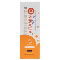 ราคา อินเตอร์ฟาร์มาวิตามินซี1000มก 20เม็ด Interpharma Vitamin C 1000mg 20Tablets (8859564200935)