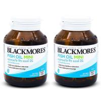 ราคา แบลคมอร์สฟิชออยมินิ 60เม็ด แพค 2 Blackmores Fish Oil Mini 60tablets Pack 2 (8859367410128)