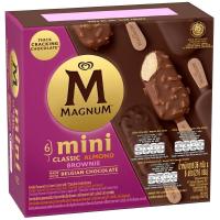 ราคา วอลล์แม็กนั่มมินิคละรสคลาสสิคอัลมอนด์ช็อกโกแลตบราวนี่ 36กรัม แพค 6 Walls Magnum Mini Classic Almond Choccolate Brownie 36g. Pack 6 (8999999035655)