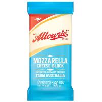 ราคา อลาวรี่มอสซาเรลล่าชีสชนิดแท่ง 150กรัม Allowrie Mozzarella Cheese Block 150g. (8850332314168)