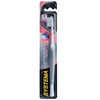 ราคา ซิสเทมม่าแปรงสีฟันคอมแพคนุ่มมาตรฐาน Systema Toothbrush Compact Standard Soft (8850002015005)