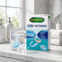 ราคา โพลิเดนท์เม็ดฟู่ทำความสะอาดโปรรีเทนเนอร์ 30เม็ด Polident Pro Retainer Cleanser Tablets 30pcs. (8851007130786)
