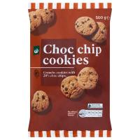 ราคา วูลเวิร์ธช็อคชิพคุกกี้ 500กรัม Woolworths Choc Chip Cookies 500g. (9339687325818)