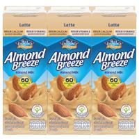 ราคา บลูไดมอนด์อัลมอนด์บรีชน้ำนมอัลมอนด์รสลาเต้ 180มล. แพค 3 Blue Diamond Almond Breeze Latte Flavor Almond Milk 180ml. Pack 3 (8850096844543)