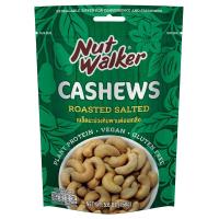 ราคา นัทวอล์คเกอร์เม็ดมะม่วงหิมพานต์อบเกลือ 160กรัม. Nut Walker Cashew Nuts Dry Roasted Salted 160g. (8850096950022)