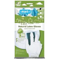 ราคา สมาร์ทเตอร์ถุงมือยางธรรมชาติขนาดเล็ก Smarter Natural Latex Gloves Size S (8853474043019)