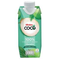 ราคา มาลีโคโค่น้ำมะพร้าว 100เปอร์เซ็น 330มล. Malee Coco Coconut Water 100percent 330ml. (8853333015393)