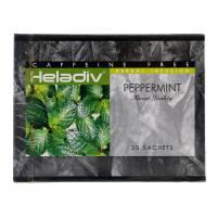 ราคา เฮลาดิฟชาผงสกัดคาเฟอีนกลิ่นเปปเปอร์มิ้นท์ชนิดซอง 30กรัม Heladiv Peppermint Herbal infusion Tea Bags 30g. (4791007001522)