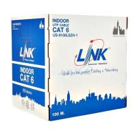 ราคา สาย LAN (UTP) CAT6 ยี่ห้อ LINK รุ่น US-9106LSZH-1 สำหรับเดินภายในอาคาร ความยาว 100 เมตร KARE(US-9106LSZH-1)