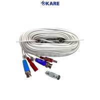ราคา สายพร้อมใช้ (Ready Cable) 20 เมตร พร้อมตัวต่อระหว่างสาย BNC-BNC KARE(X1801BD-BNC)