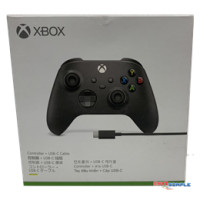 ราคา จอย MICROSOFT XBOX ONE WLC M PC USB-C wCable (BLACK) มีสาย
