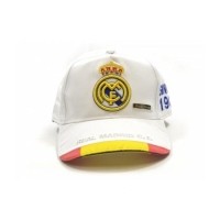 ราคา Real Madrid FC หมวกเรอัล มาดริด สีขาว ธงชาติสเปน
