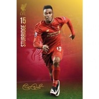 ราคา Liverpool FC โปสเตอร์ ลิเวอร์พลู Sturridge พร้อมรูปลายเซ็นต์