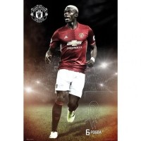 ราคา Manchester United FC โปสเตอร์แมนยู Pogba พร้อมรูปลายเซ็นต์