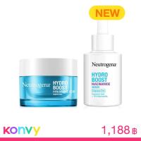 ราคา Neutrogena Set 2 Items Hydro Boost Water Gel 50g + Niacinamide Serum 30ml