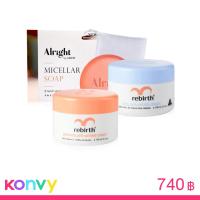 ราคา Rebirth Set 2 Items Placenta Placenta Anti-Wrinkle Cream 100ml + Emu Anti-Wrinkle Cream 100ml [Free! Alright Micellar Soap 70g]