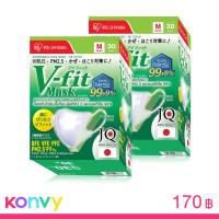 ราคา IRIS OHYAMA Disposable Face Mask Nvn - 30Rm Vfit [30pcs x 2pcs]
