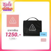 ราคา 3CE Small Wash Bag 1pc #Black