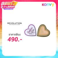 ราคา Makeup Revolution I Heart Revolution Blushing Hearts 10g #Golden Goddess ( สินค้าหมดอายุ : 2026.01.01 )