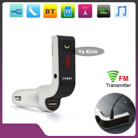 ราคา ของแท้100 CAR G7 อุปกรณ์รับสัญญาณบลูทูธในรถยนต์ Bluetooth FM Transmitter MP3 Music Player SD USB Charger for Smart Phone Tablet (1178618004)