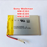 ราคา Sony Walkman NW E393 NW E394 NW E395 แบตเตอรี่สำหรับเครื่องเล่นเพลงพกพา Li Polymer แบตเตอรี่ 3 7V 750mAh (1518602055)