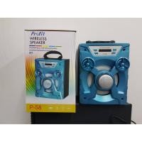 ราคา ลำโพงบลูทูธพร้อมวิทยุในตัว รุ่น P 58 กำลังขับ 5 WAt RMS ให้เสียงเบสแน่น รองรับ MP3 MP4 MP5 TF Card วิทยุ FM ในตัว Line in AUX USB (497144615)