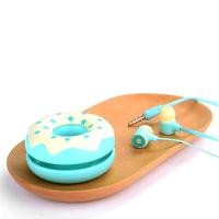ราคา ลดราคา ต่ำกว่าทุน ล้างสต็อก lovely me หูฟัง SmallTalk DOUGHNUT พร้อมที่เก็บหูฟัง (1524930050)