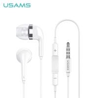 ราคา USAMS EP 23 หูฟังสมอลทอร์ค Plating Wired 3 5mm In Ear Earphone with Microphone (997186170)